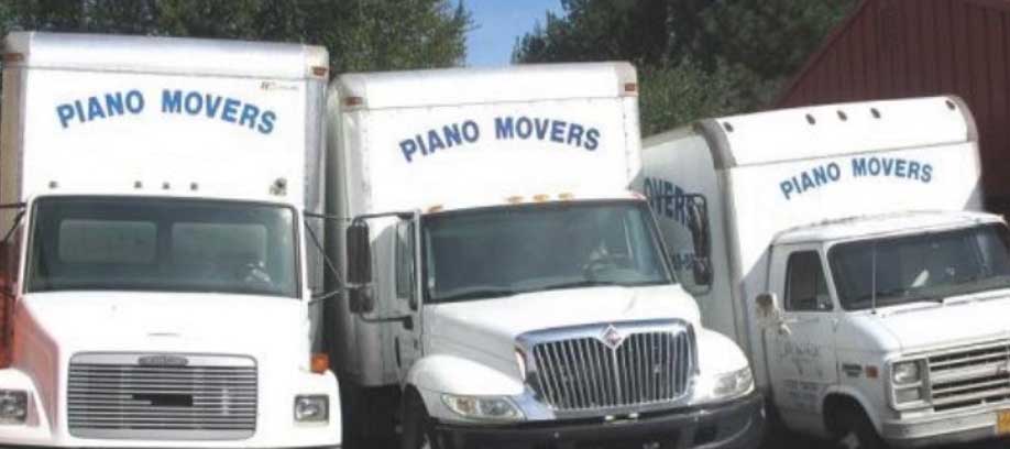 Piano moving trucks